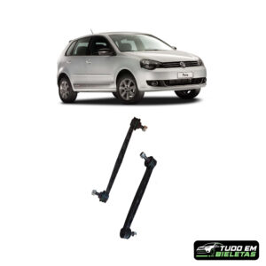 Bieleta Nylon Volkswagen Polo Hatch - Par