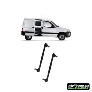 Bieleta Nylon Peugeot Partner Furgão - Par